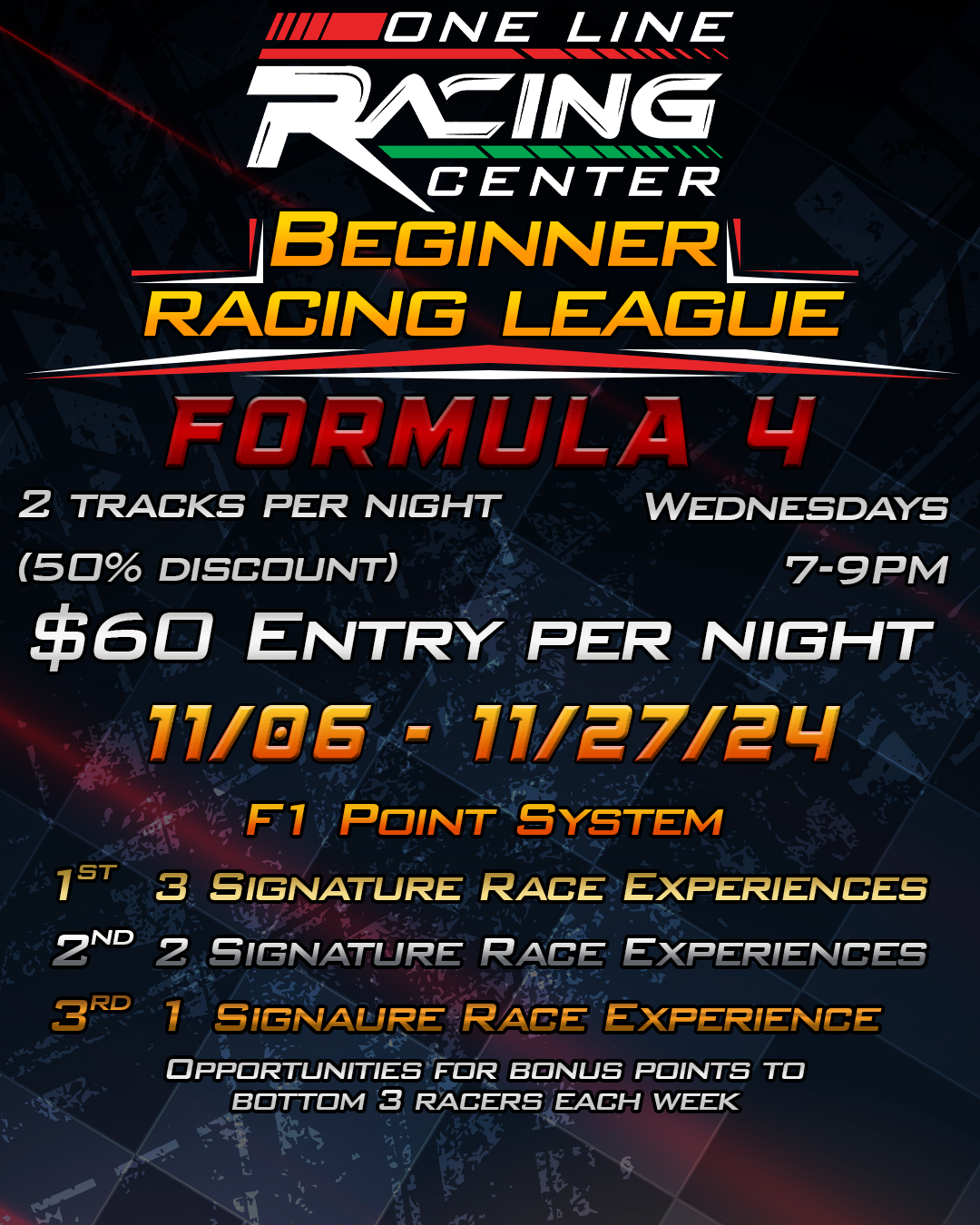 Sim Racing Experience Center In Austin Texas – One Line Racing Center