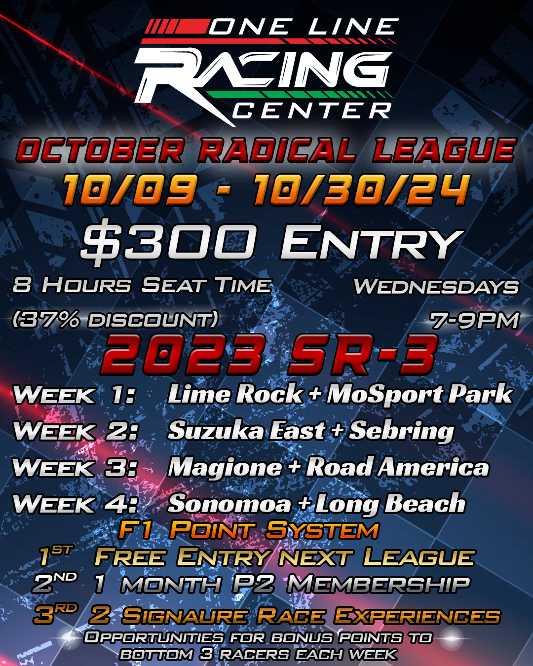 Sim Racing Experience Center In Austin Texas – One Line Racing Center