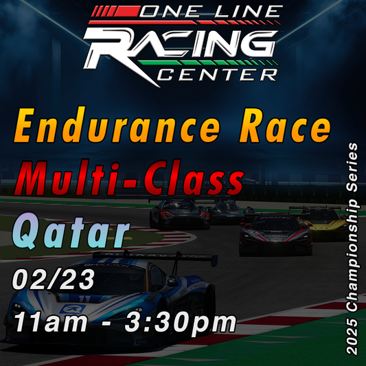 Multi-Class Endurance Race #2 - Qatar - 2025 series