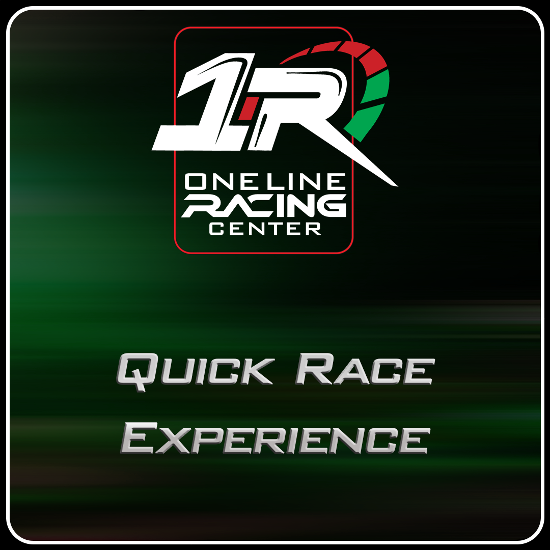 Quick Racing Logo 30 Minute Quick Race – One Line Racing Center